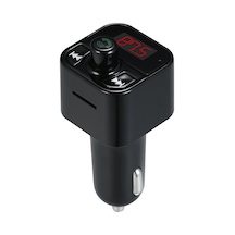 Xindoker Bluetooth Araç Fm Vericisi - Mikrofonlu, Şarj Edilebilir, Yüksek Kaliteli Müzik Ve Arama Özellikli