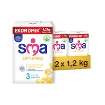 SMA Optipro 3 Probiyotik Devam Sütü 1200 Gr 2 Adet