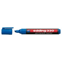 Markör 10 Adet Permanent Kesik Uçlu 1-5 Mm Mavi 330
