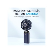 Kademeli Kokulu El Fanı Lacivert