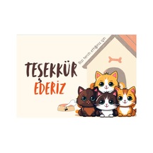 100 Adet Teşekkür Kartı Sipariş Kartı Tebrik Kartı Paketleme Kartı Kargo Kartı Kartvizit Not Kartı - Bej - 171