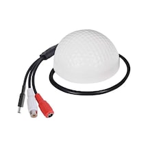Ses İzleme Mikrofonu - Cctv Güvenlik Ve Ip Kamera Sistemleri İçin Dahili Preamp İle Kablolu Ses Mikrofonu