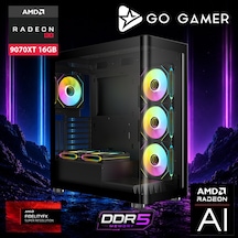Go Gamer AE518P R7-8700F 64 GB 2 TB SSD RX9070XT 16 GB Free Dos Oem Paket Masaüstü Oyuncu Bilgisayarı