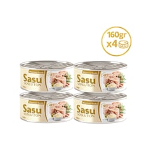 Sasu Mayonez Soslu Ton Balığı İri Parça 4 x 160 G