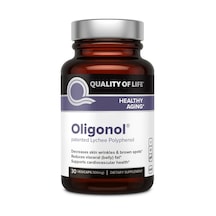 Oligonol Made From Lychee Fruit And Green Tea 30 Veg. Capsules