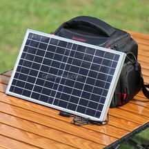 Elmpaly Rv Güneş Panel Kiti 12v 24v Çoklu Çıkış Şarj Kontrol Cihazlı Taşınabilir