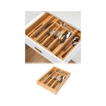 Mien 316 Bambu Çekmece İçi Ayarlanabilir Kaşıklık