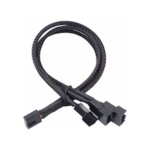 1 To 3 Çoğaltıcı 25cm Fan Uzatma Kablosu Y Tip 4 Pin 3 Pin Bilgisayar Kasa Anakart Ekran Kartı