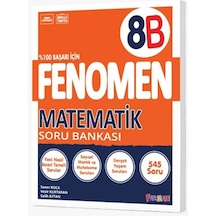 Fenomen Yayınları 8.Sınıf Matematik B Soru Bankası