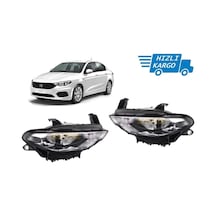 Fiat Egea Sağ Sol Ön Far Lambası Takımı 2015-2020