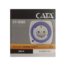 Ct-9180 Zaman Ayarlı Priz Mekanik Ayarlanabilir Timer Saati, Hms9999