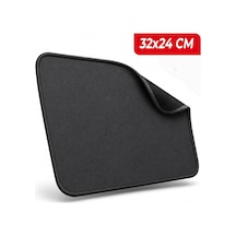 Pro - Dikişli Gaming Mouse Pad, Oyuncu Gamer Mousepad, Kaymaz Kauçuk Tabanlı, Pürüzsüz Kumaş Yüzey, Ofis Tipi Mouse Ped, Orta Boy Bilgisayar Fare Altlığı, Gaming Mouse Pad 32x24 Cm