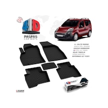 Citroen Nemo 4D Havuzlu Paspas Siyah A+Kalite