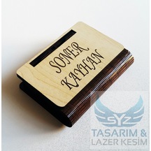 Kişiye & Isme Özel Ahşap Sigara Tabakası Kişiye & Isme Özel Ahşap Sigara Tabakası