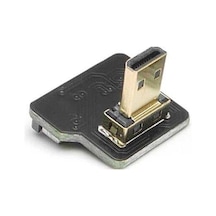 Micro Hdmı Plug - Dik - Sağ (L Tipi - Dıy Hdmı Kablo İle Birlikte