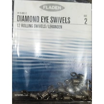Dıamond 12 Rollıng Swıvels / Lekanden Fırdöndü -1/0-1-2-6-