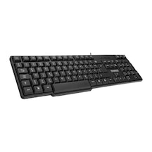 Everest Kb-517u Siyah 2mt Bakır Kablolu Usb F Sta
