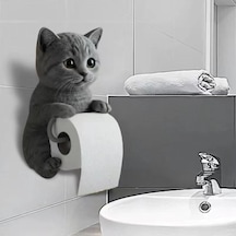 Tuvalet Kağıtlığı Kedi Tasarım Çok Renkli Tuvalet Kağıtlığı Kedi Tasarım Çok Renkli