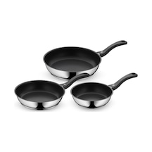 Wmf Devil 3'lü Tava Seti 20+24+28 Cm Gümüş