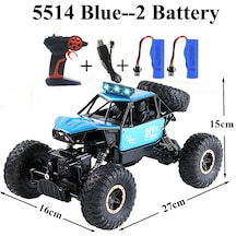 Pairock Kaya Paletli 4wd Off Yol Rc Araba Uzaktan Kumanda Oyuncak Makınesı Radyo Kontrol 4x4 Sürürcü Araba Oyuncak Erkek Kuz Için 5514-5514-blue-kit-2 Amerika Birleşik Devletveri