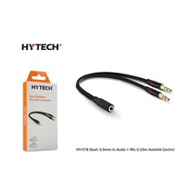 Hytech Kulaklık Mikrofon Ayırıcı Aparat 3.5Mm Mikrofon Ses Ayırıc (380997430)