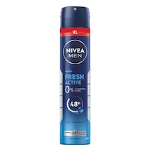 Nivea Men Fresh Active Erkek Sprey Deodorant 200 Ml - 6 Adet Tarı