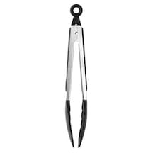 Silikon Uçlu Metal Füme Maşa Soft 24009mspcs Abanoz