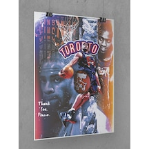 Vince Carter Poster 45x60cm Nba Toronto Raptors Afiş - Kalın Poster Kağıdı Dijital Baskı