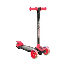 Cool Wheels Twist Led Işıklı 3 Tekerlekli Yükseklik Ayarlı PEMBE Scooter