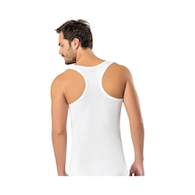Erdem Erkek Likralı Sporcu Askılı Atlet 1121 - 3 Adet 001
