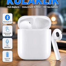 Dokunmatik Kontrol Kablosuz Bluetooth Kulaklık Çağrı Cevaplama Özellikli 00
