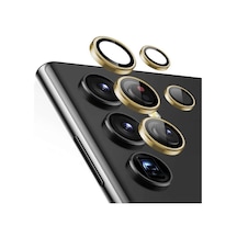 Newface Samsung Galayx Fold S24 Ultra Valdez Metal Kamera Lens - Gold