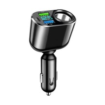 Uyuxıo Çok Bağlantı Noktalı Usb C Araç Telefonu Şarj Adaptörü İle Gerilim Car Charger Car Charger