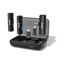 Boyalink All-in-one Çift Kanal Kablosuz Mikrofon Standart