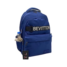 Su İtici Kumaş Unisex Lacivert Okul Çantası 34200