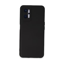 Realme 9i 4g Kılıf Nano İçi Kadife Silikon - Siyah -