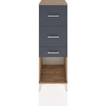 Hyperion Dolap 3 Çekmeceli 44x44x134 Çam-antrasit Çam