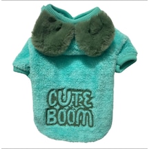 Gedyco Cute Boom Mint Welsoft Kedi Köpek Sweatshirt