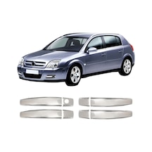 Opel Signum Uyumlu 2003-2008 Krom Kapı Kolu 4 Kapı Paslanmaz Çelik