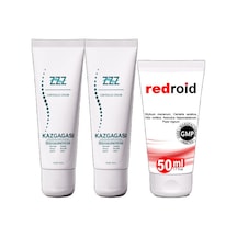 Zzz 3 Adet Kaz Gagası Corydalis 100 Ml Sırt Bel Kas Iskelet Kısmi Kullanım Kremi + 3 Adet Redroid Hemeroid Için 50 Ml