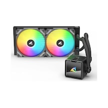 Sharkoon Fan Sıvı Soğ. Amd/ıntel Argb S50 Argb Black
