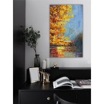 Yağlı Boya Tablo %100 El Yapımı 65cmx94cm Manzara Soyut