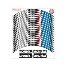 Motosiklet Jant Şeridi Mondial Drift 9 Nötr