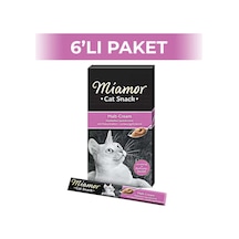 Miamor Cream Malt Yetişkin Kedi Ödülü 6'lı 6 x 15 G