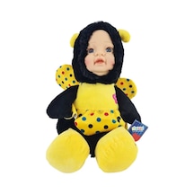 Sevimli Bebek Yüzlü Arı Peluş Oyuncak Uyku Arkadaşı 35 Cm Sarı
