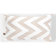 Jakarlı Kırlent 28X50 Cm Line Bej