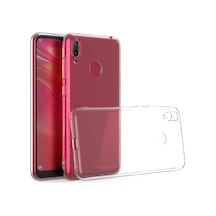 Huawei Y7 Prime 2019 Kılıf Lüx Şeffaf Kamera Lens Korumalı Silikon Kılıf