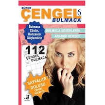 Süper Çengel Bulmaca 6 - Celal Kodamanoğlu - Olimpos Yayınları