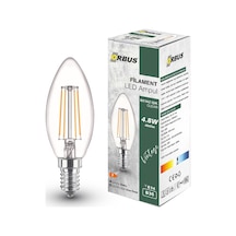 Orbus BCB3 4W E14 400LM Clear Beyaz Işık Rustik Ampul