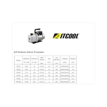 Aitcool Vp270 Çift Kademeli Vakum Pompası